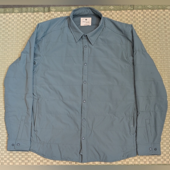 Snow Peak Other - Snow Peak Flexible Insulated Cardigan Blue Green Men's Size Large